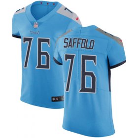 Wholesale Cheap Nike Titans #76 Rodger Saffold Light Blue Alternate Men\'s Stitched NFL Vapor Untouchable Elite Jersey