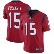 Wholesale Cheap Nike Texans #15 Will Fuller V Red Alternate Men's Stitched NFL Vapor Untouchable Limited Jersey