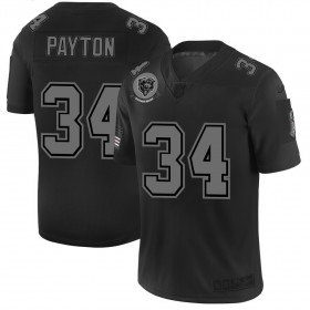 Wholesale Cheap Chicago Bears #34 Walter Payton Men\'s Nike Black 2019 Salute to Service Limited Stitched NFL Jersey