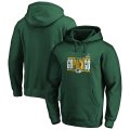 Wholesale Cheap Green Bay Packers NFL 2019 NFL Playoffs Bound Hometown Checkdown Pullover Hoodie Green