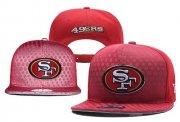 Wholesale Cheap NFL San Francisco 49ers Stitched Snapback Hats 129