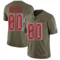Wholesale Cheap Nike Buccaneers #80 O. J. Howard Olive Youth Stitched NFL Limited 2017 Salute to Service Jersey