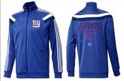 Wholesale Cheap NFL New York Giants Victory Jacket Blue_2