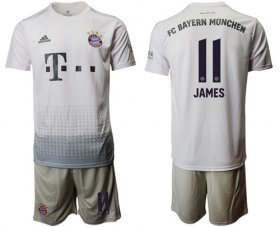 Wholesale Cheap Bayern Munchen #11 James Away Soccer Club Jersey
