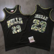 Wholesale Cheap Bulls #23 Michael Jordan Black Camo 1997-98 Hardwood Classics Jersey