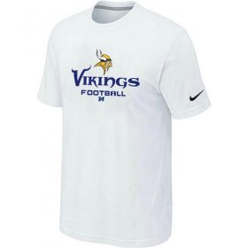 Wholesale Cheap Nike Minnesota Vikings Big & Tall Critical Victory NFL T-Shirt White