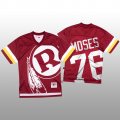 Wholesale Cheap NFL Washington Redskins #76 Morgan Moses Red Men's Mitchell & Nell Big Face Fashion Limited NFL Jersey