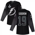 Cheap Adidas Lightning #19 Barclay Goodrow Black Alternate Authentic Youth 2020 Stanley Cup Champions Stitched NHL Jersey