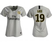 Wholesale Cheap Women's Paris Saint-Germain #19 Lass Away Soccer Club Jersey