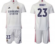 Wholesale Cheap Men 2020-2021 club Real Madrid home 23 white Soccer Jerseys