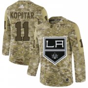 Wholesale Cheap Adidas Kings #11 Anze Kopitar Camo Authentic Stitched NHL Jersey