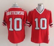 Wholesale Cheap Mitchell And Ness Falcons #10 Steve Bartkowski Red Throwback Stitched NFL Jersey