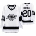 Wholesale Cheap Los Angeles Kings #20 Luc Robitaille Men's Adidas 2019-20 Heritage White Throwback 90s NHL Jersey