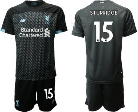 Wholesale Cheap Liverpool #15 Sturridge Third Soccer Club Jersey