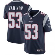 Wholesale Cheap Nike Patriots #53 Kyle Van Noy Navy Blue Team Color Men's Stitched NFL Vapor Untouchable Limited Jersey