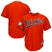 Wholesale Cheap Orioles Blank Orange 2019 Spring Training Cool Base Stitched MLB Jersey