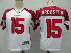 Wholesale Cheap Cardinals #15 Steve Breaston White Stitched NFL Jersey