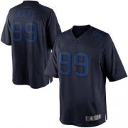 Wholesale Cheap Nike Texans #99 J.J. Watt Navy Blue Men's Stitched NFL Drenched Limited Jersey