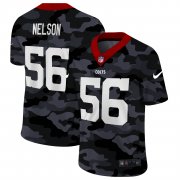 Cheap Indianapolis Colts #56 Quenton Nelson Men's Nike 2020 Black CAMO Vapor Untouchable Limited Stitched NFL Jersey