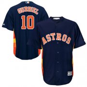 Wholesale Cheap Astros #10 Yuli Gurriel Navy Blue Cool Base Stitched Youth MLB Jersey