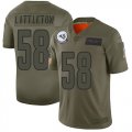 Wholesale Cheap Nike Rams #58 Cory Littleton Camo Youth Stitched NFL Limited 2019 Salute to Service Jersey
