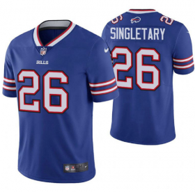 Wholesale Cheap Men\'s Buffalo Bills #26 Devin Singletary Blue Vapor Untouchable Limited Stitched NFL Jersey