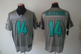 Wholesale Cheap Nike Jaguars #14 Justin Blackmon Grey Shadow Men\'s Stitched NFL Elite Jersey