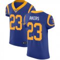 Wholesale Cheap Nike Rams #23 Cam Akers Royal Blue Alternate Men's Stitched NFL New Elite Jersey