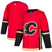 Wholesale Cheap Adidas Flames Blank Red Home Authentic Stitched Youth NHL Jersey