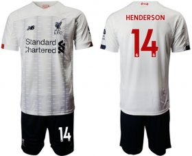 Wholesale Cheap Liverpool #14 Henderson Away Soccer Club Jersey