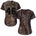 Wholesale Cheap Cardinals #46 Paul Goldschmidt Camo Realtree Collection Cool Base Women's Stitched MLB Jersey