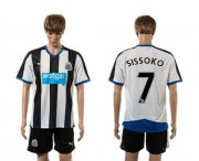 Wholesale Cheap Newcastle #7 Sissoko Home Soccer Club Jersey