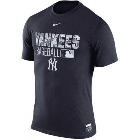 Wholesale Cheap New York Yankees Nike 2016 AC Legend Team Issue 1.6 T-Shirt Navy
