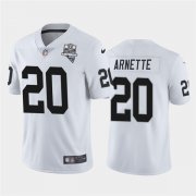 Wholesale Cheap Nike Las Vegas Raiders 20 Damon Arnette White 2020 Inaugural Season Vapor Untouchable Limited Jersey