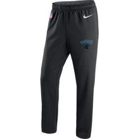 Wholesale Cheap Men\'s Carolina Panthers Nike Black Circuit Sideline Performance Pants
