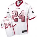Wholesale Cheap Nike Falcons #24 Devonta Freeman White Men's Stitched NFL Elite Drift Fashion Jersey