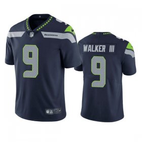 Wholesale Cheap Men\'s Seattle Seahawks #9 Kenneth Walker III Navy Vapor Untouchable Limited Stitched Jersey