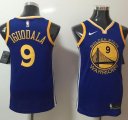 Wholesale Cheap Nike Golden State Warriors #9 Andre Iguodala Blue NBA Swingman Icon Edition Jersey