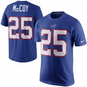 Wholesale Cheap Buffalo Bills #25 LeSean McCoy Nike Player Pride Name & Number T-Shirt Royal
