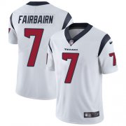 Wholesale Cheap Nike Texans #7 Ka'imi Fairbairn White Men's Stitched NFL Vapor Untouchable Limited Jersey