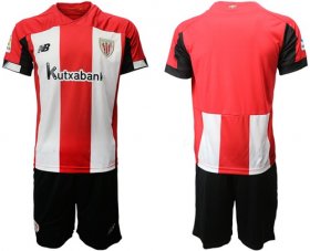Wholesale Cheap Athletic Bilbao Blank Home Soccer Club Jersey