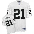 Wholesale Cheap Raiders #21 Nnamdi Asomugha White Stitched NFL Jersey