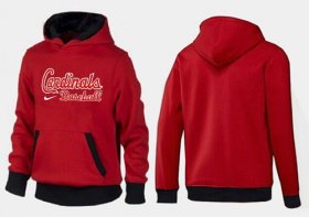 Wholesale Cheap St.Louis Cardinals Pullover Hoodie Red & Black
