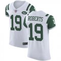 Wholesale Cheap Nike Jets #19 Andre Roberts White Men's Stitched NFL Vapor Untouchable Elite Jersey