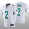 Wholesale Cheap Men's Miami Dolphins #2 Bradley Chubb 2022 White Vapor Untouchable Limited Stitched Jersey