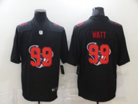 Wholesale Cheap Men\'s Houston Texans #99 J.J. Watt Black 2020 Shadow Logo Vapor Untouchable Stitched NFL Nike Limited Jersey