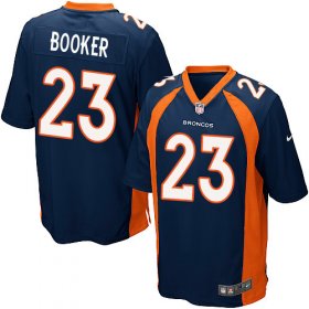 Wholesale Cheap Nike Broncos #23 Devontae Booker Blue Alternate Youth Stitched NFL New Elite Jersey
