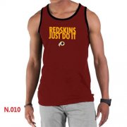 Wholesale Cheap Men's Nike NFL Washington Redskins Sideline Legend Authentic Logo Tank Top Red_1