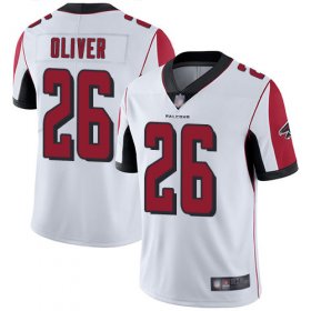Wholesale Cheap Nike Falcons #20 Isaiah Oliver White Men\'s Stitched NFL Vapor Untouchable Limited Jersey