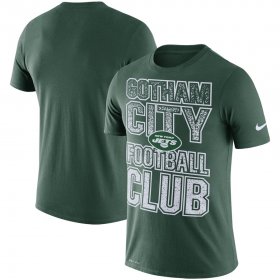 Wholesale Cheap New York Jets Nike Local Verbiage Performance T-Shirt Green